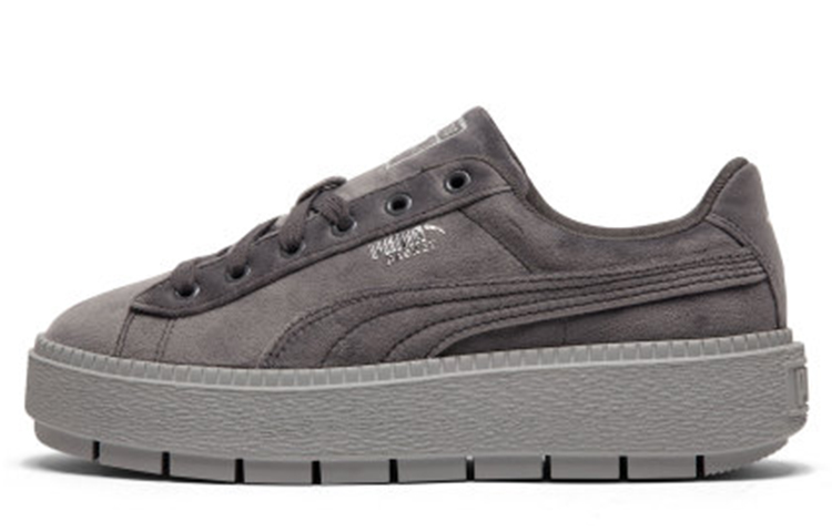 Женские кеды PUMA Platform Trace V (серые)