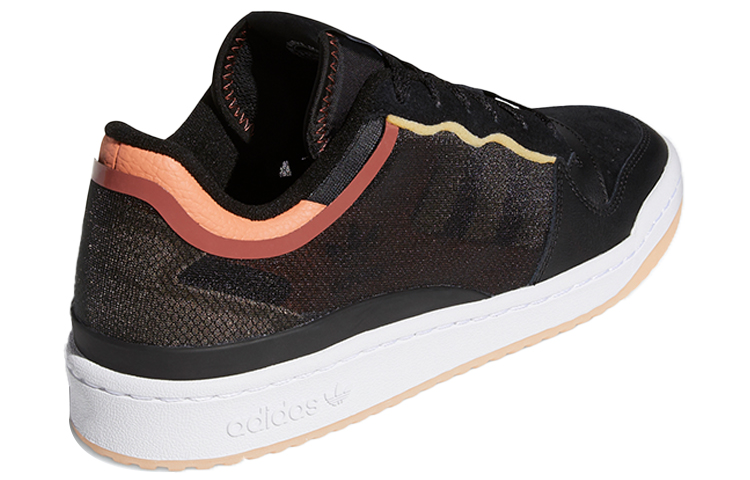 Кеды adidas originals FORUM Low TT (черные) — Чёрный — фото 4