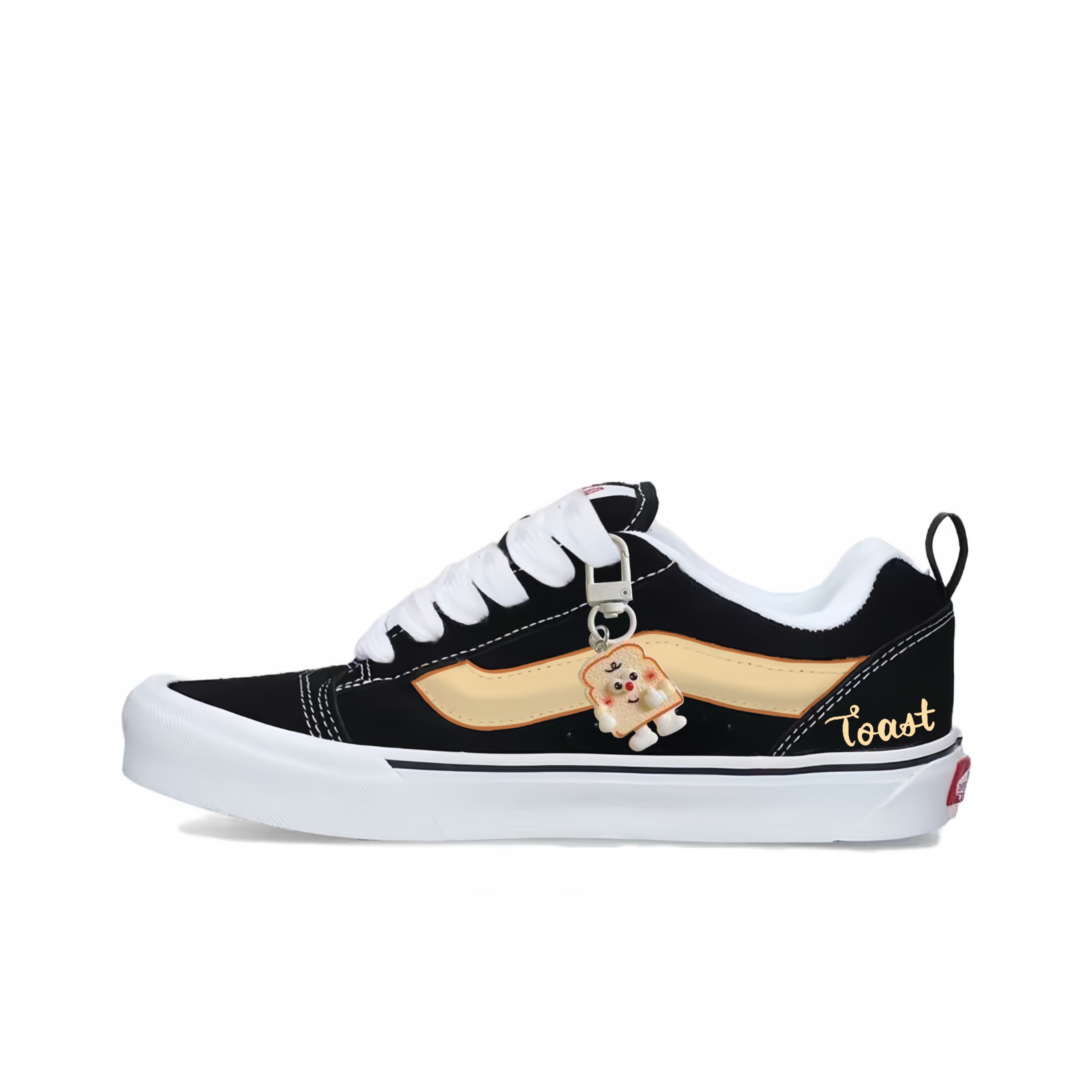 Vans Knu Skool Slip Resistant Abrasion Resistant Slip Resistant Abrasion Resistant Low top Skateboard Shoes Unisex