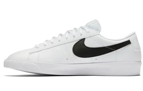 Nike Blazer Low Leather 'White Black'