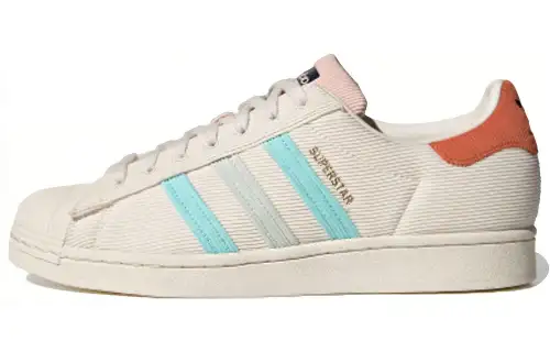 Adidas Superstar 'White Brick Red Blue'