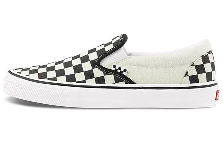 Slip-On Skate Vans 'Checkerboard - Black White'