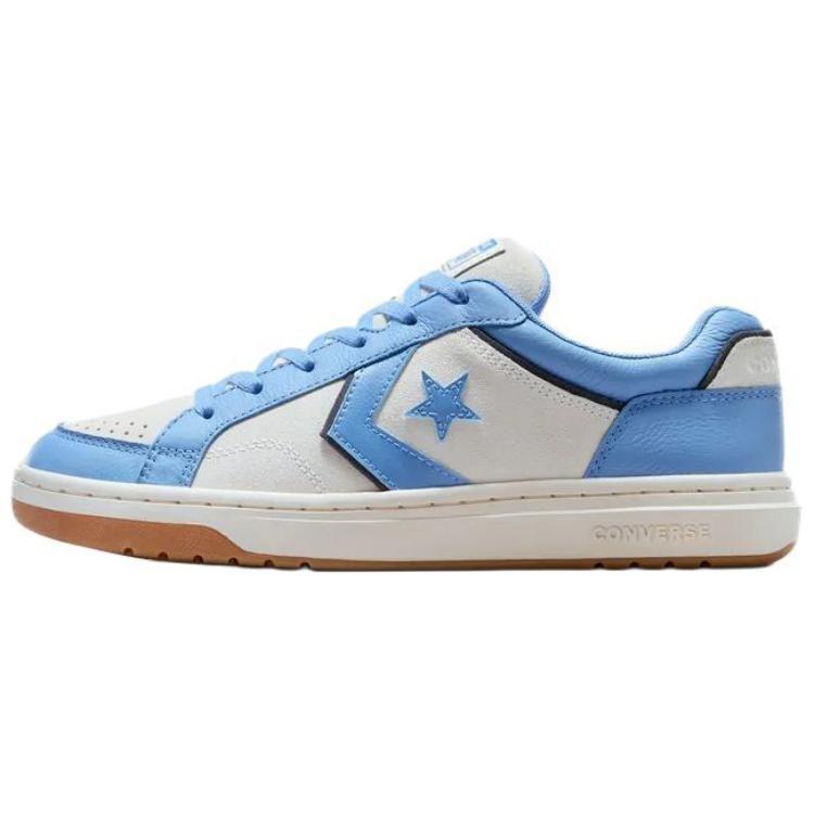 Converse Pro Blaze Classic Slip Resistant Abrasion Resistant Low top Skateboard Shoes Unisex White Blue