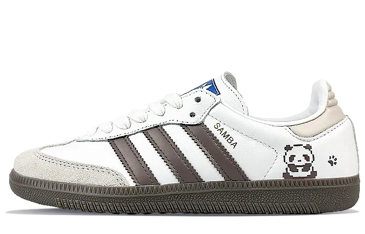 Adidas Originals Samba Low top Skateboard Shoes Unisex Brown White