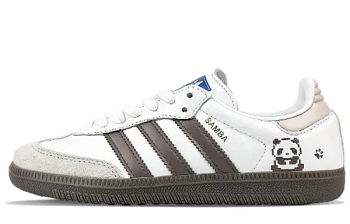 Adidas Originals Samba Low top Skateboard Shoes Unisex Brown White