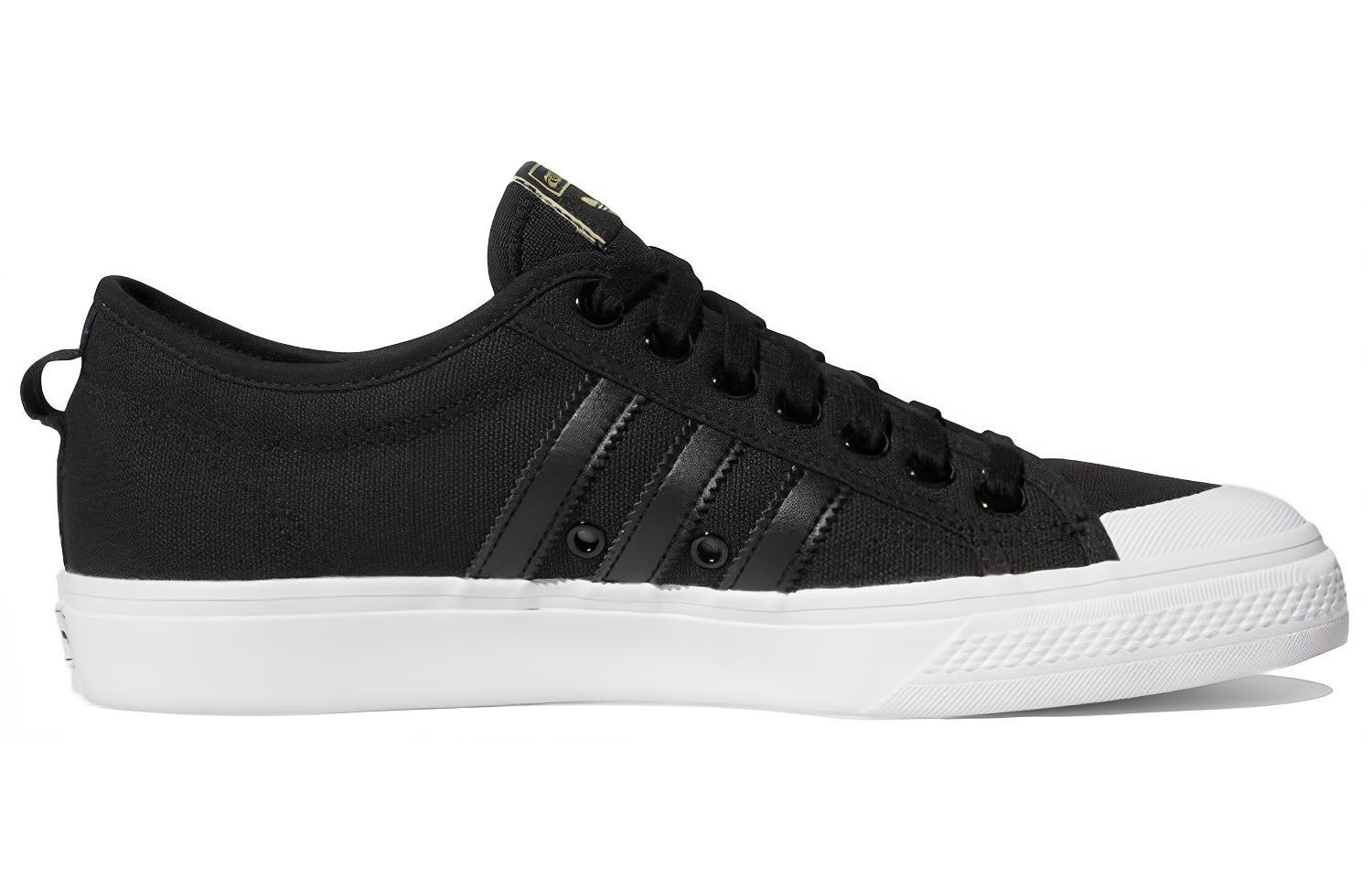 Мужские кеды adidas originals NIZZA (черный) — фото 2