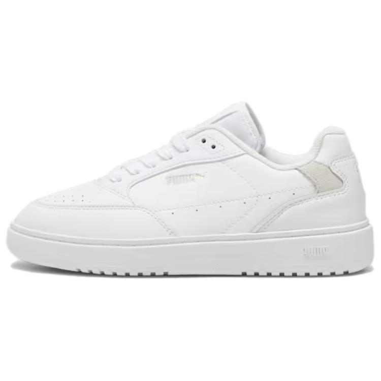 PUMA Doublecourt Low top Skateboard Shoes Women's White
