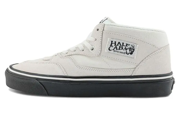 Vans Abrasion Resistant Breathable Abrasion Resistant Breathable Low top Skateboard Shoes Unisex White
