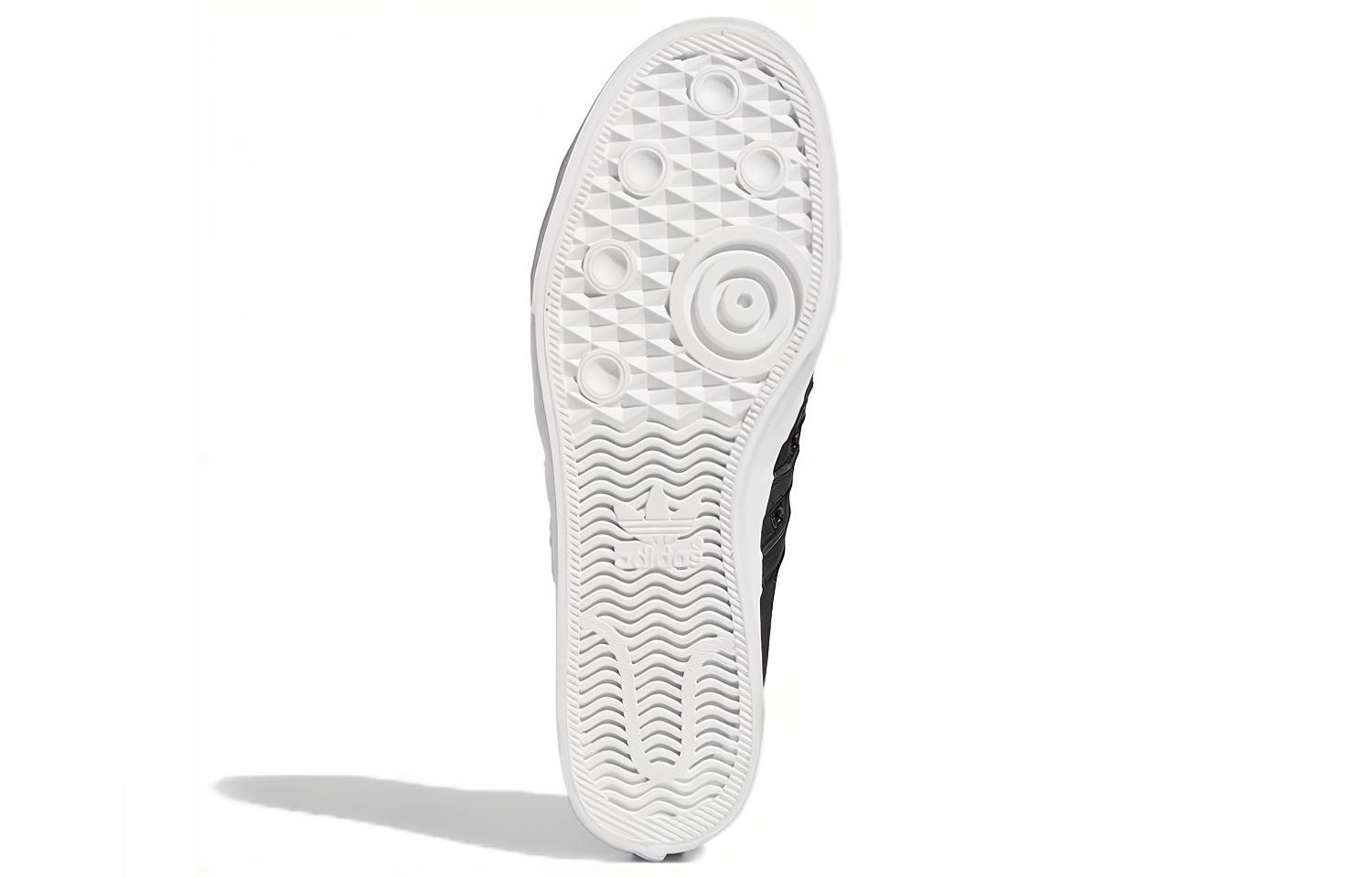 Мужские кеды adidas originals NIZZA (черный) — фото 6