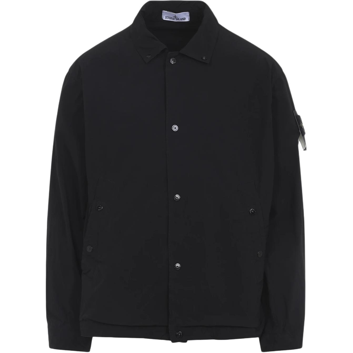 Мужская куртка STONE ISLAND SS26 (черная)