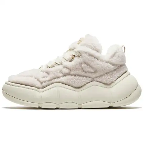 Anta Special Scented Sachet Thermal Slip Resistant And Abrasion Resistant Low top Skateboard Shoes Women's Beige