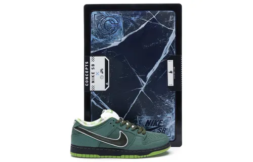 Nike SB Dunk Low Concepts Green Lobster Special Box