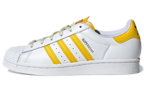 Superstar Wmns Adidas Originals 'White Hazy Yellow' Women's
