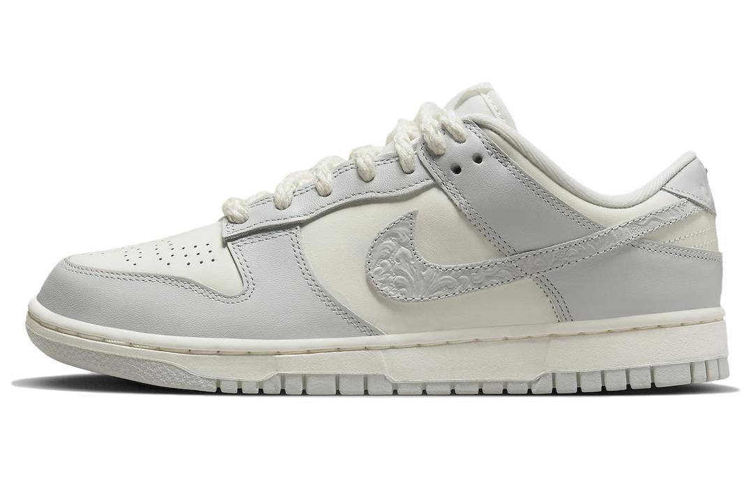 Женские кроссовки Nike Nike Dunk Low Needlework Sail Aura (серые)