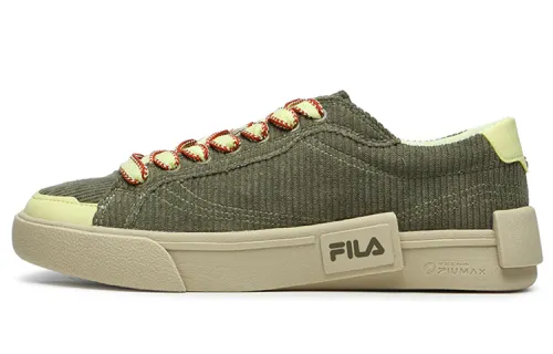 FILA FUSION Pop Skate Shoes 'Olive Green White'