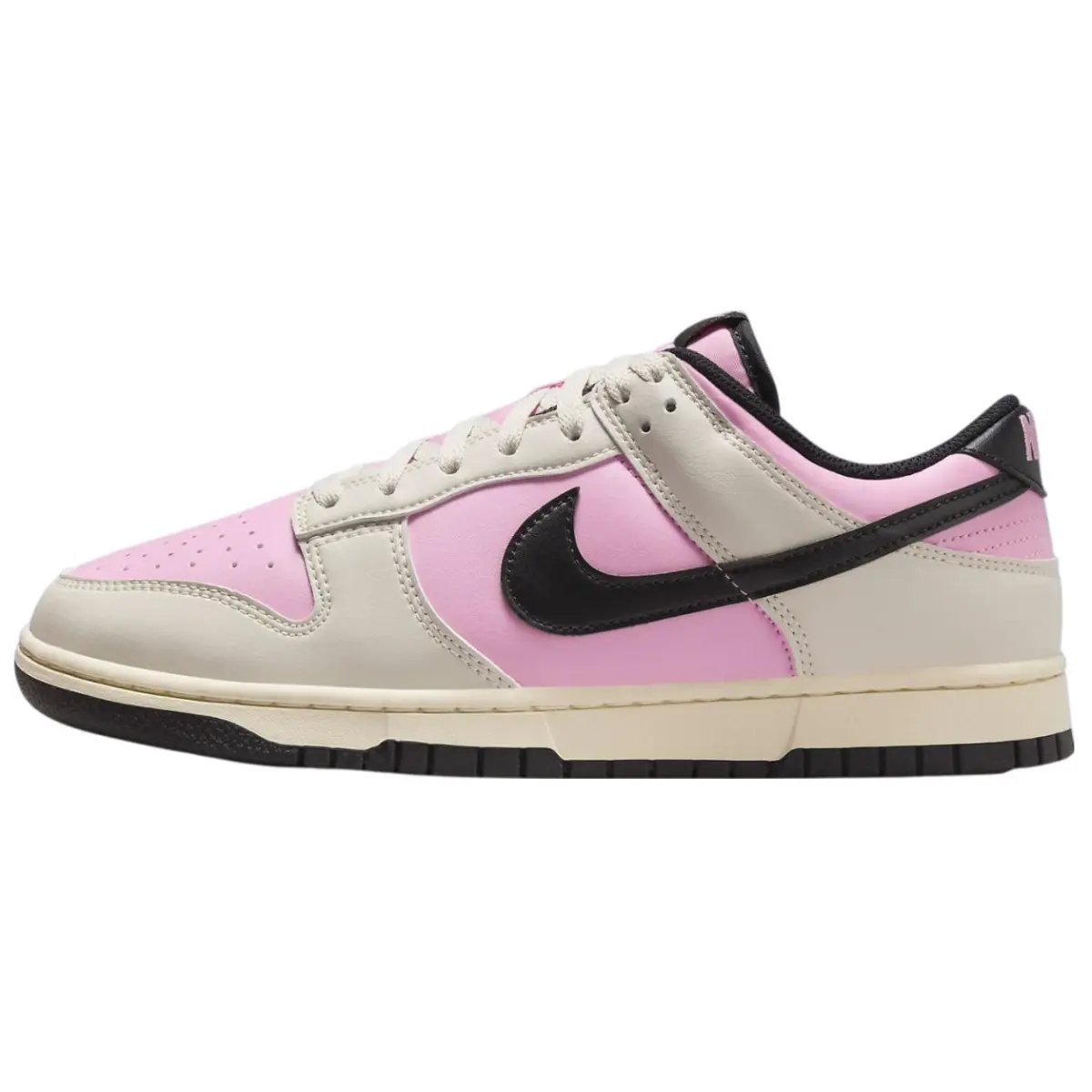 Nike Dunk Slip Resistant Abrasion Resistant Low top Skateboard Shoes Men's Gray Pink