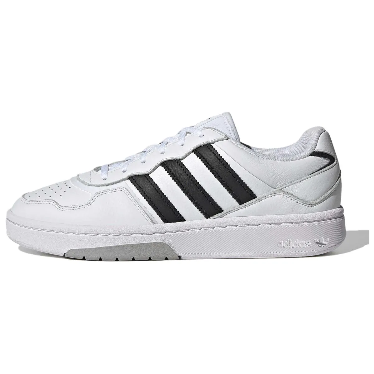 Adidas Originals Courtic Leather Low top Skateboard Shoes Unisex White Black