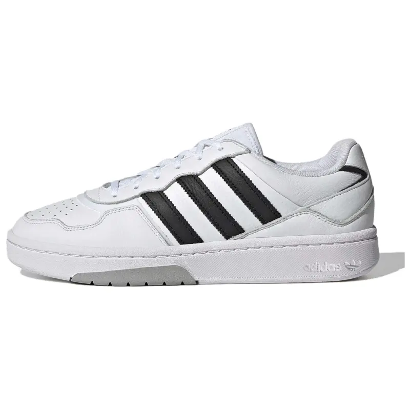 Adidas Originals Courtic Leather Low top Skateboard Shoes Unisex White Black