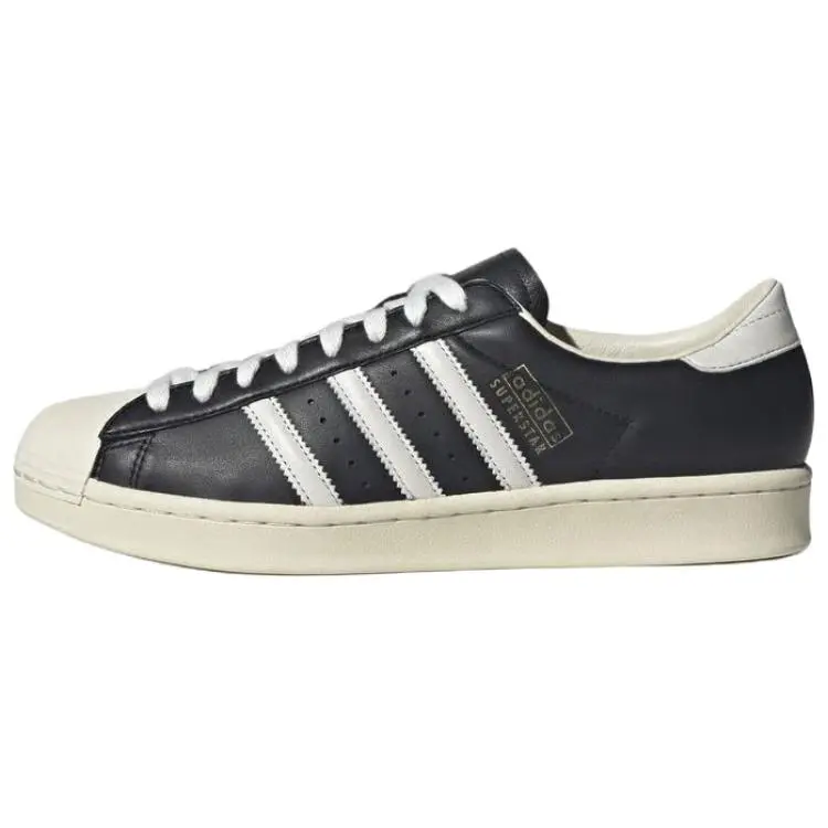 Adidas Originals SUPERSTAR Leather Low top Skateboard Shoes Unisex Black