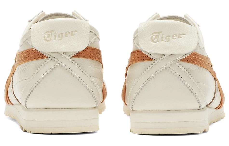 Onitsuka Tiger MEXICO 66 Skate Shoes Unisex Low Top White Orange