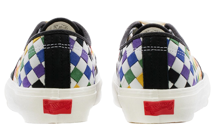 Кеды Vans Authentic Vault VLT (черно-белые) — Чёрный / белый — фото 5