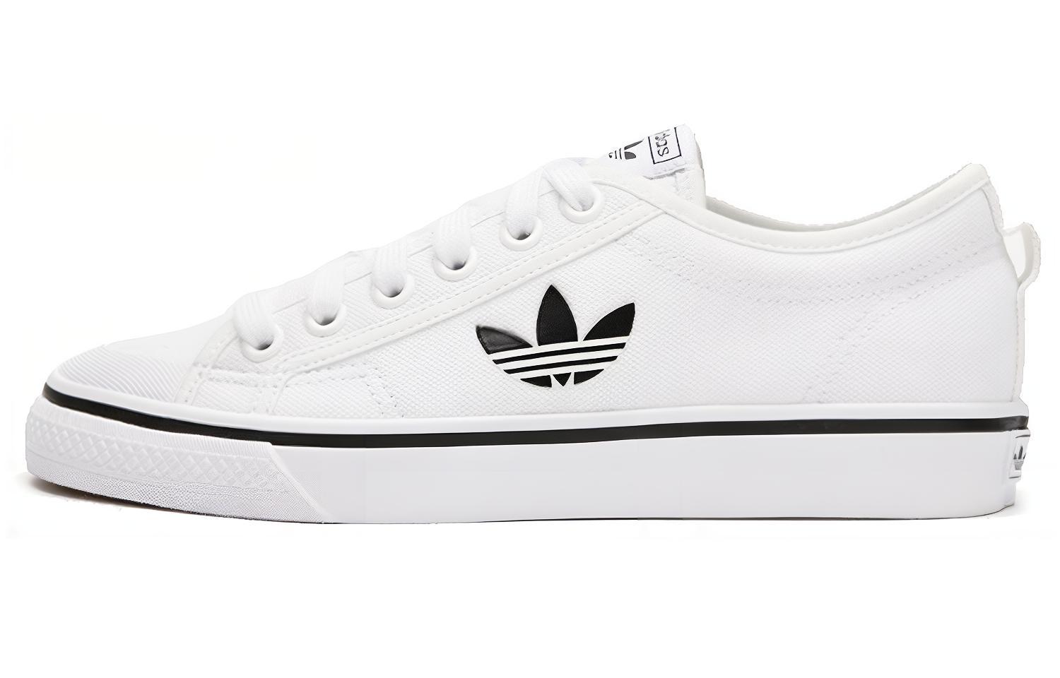 Adidas Wmns Nizza Trefoil 'White Black' Women's