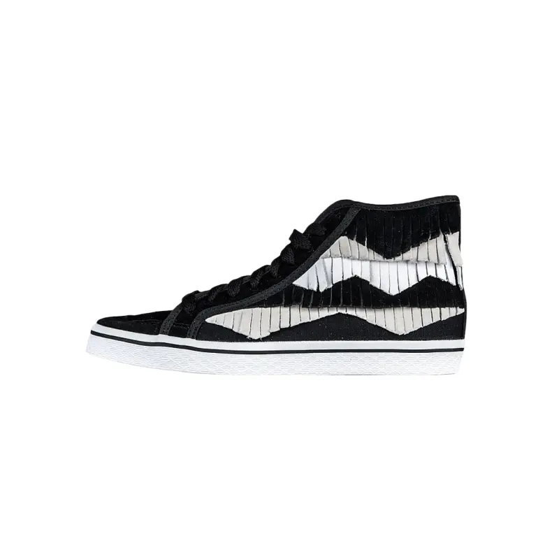 Adidas Originals Slip Resistant Abrasion Resistant Mid top Skateboard Shoes Women's Black