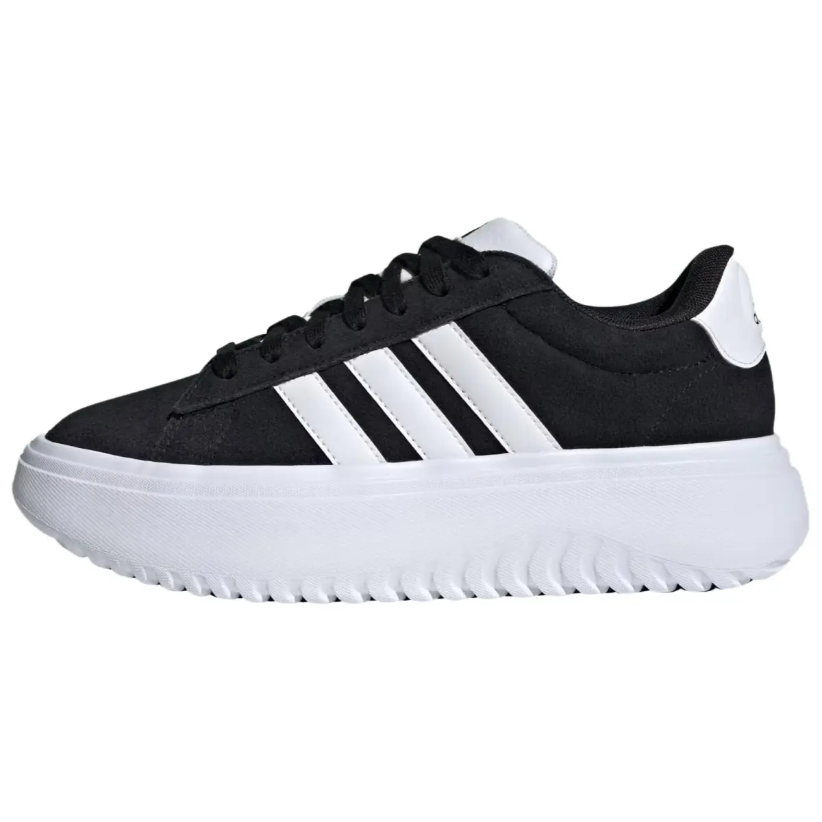 Adidas GRAND COURT PLATFORM Cushioning, Wear-Resistant Cushioning Abrasion-Resistant Low-top Skateboard Shoes