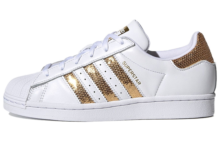Adidas Wmns Superstar 'White Gold Sequins' Women's