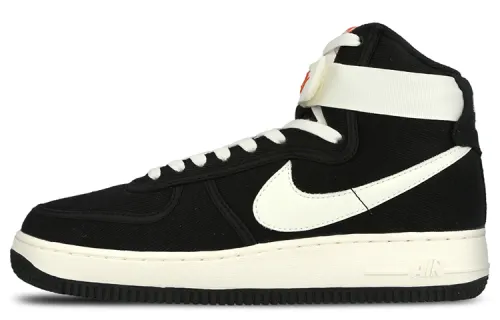 Nike Air Force 1 High Retro 'Black Canvas'