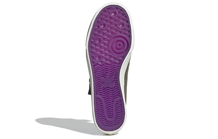 Мужские кеды adidas Nizza RF (коричнево-зеленые) — фото 5