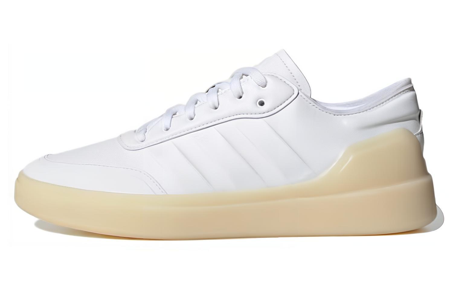Мужские кеды adidas Court Revival (бежево-белые)