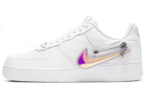 Nike Air Force 1 Low Zip Swoosh White