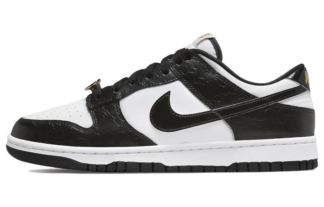Мужские кроссовки Nike Dunk Retro SE "World Champ" (черно-белые)