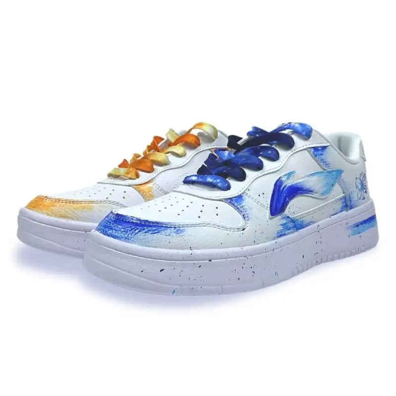 Li Ning Floating Boat Slip Resistant Cushioning Abrasion Resistant Slip Resistant Cushioning Abrasion Resistant Low top
