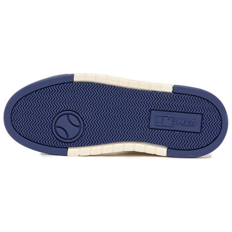 MLB Chunky Liner Basic Mid top Skateboard Shoes Unisex Brown White Blue