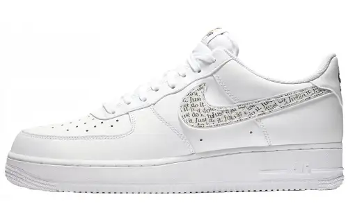 Nike Air Force 1 Low Just Do It Pack White Clear
