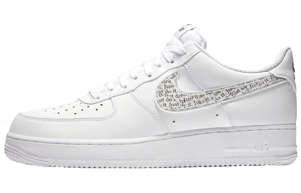 Nike Air Force 1 Low Just Do It Pack White Clear