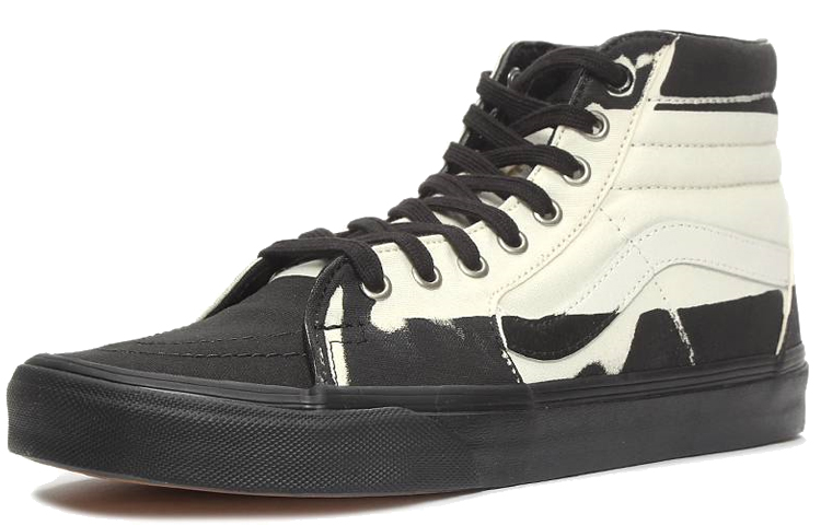 Кеды Vans SK8 Overprint (черно-белые) — фото 2
