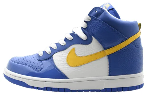 Nike Dunk High 'Blue White Yellow'