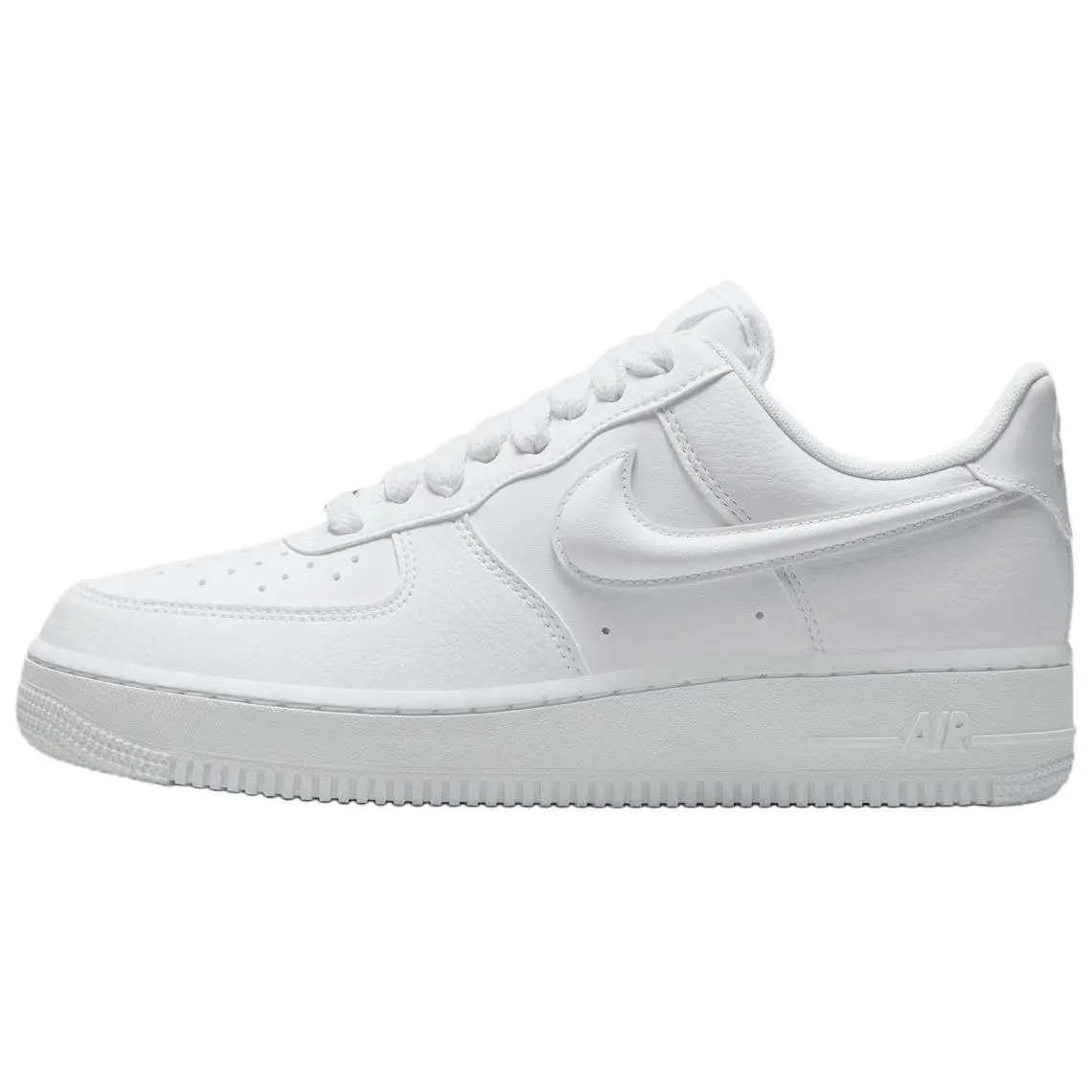Nike Air Force 1 Low '07 Next Nature Triple White Bulbous Swoosh Women's