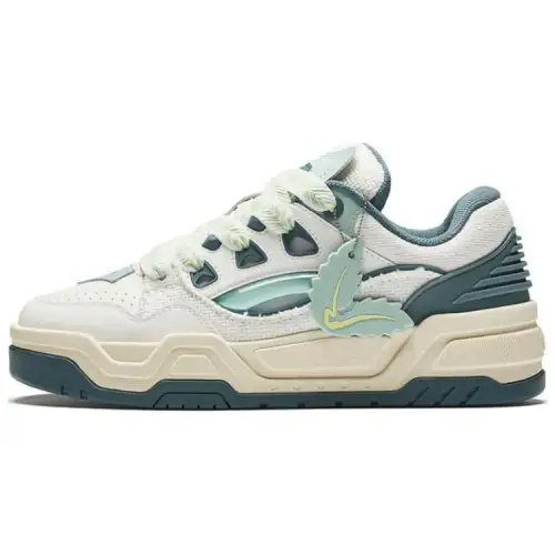 Anta Mild Sugar 2 Textile, Synthetic Leather Low top Skateboard Shoes Men's White Green