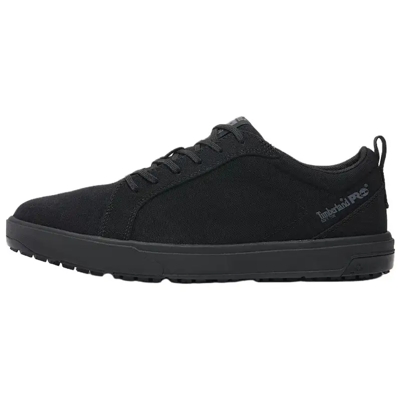 Timberland Burbank Slip Resistant Abrasion Resistant Low top Skateboard Shoes Men's Black