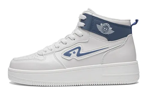 RENBEN Slip Resistant Abrasion Resistant High top Skateboard Shoes Unisex