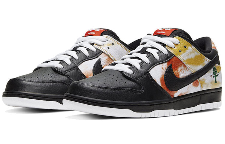 Кроссовки Nike Dunk SB heritage pro qs "roswell raygun" (черно-белый) — фото 3
