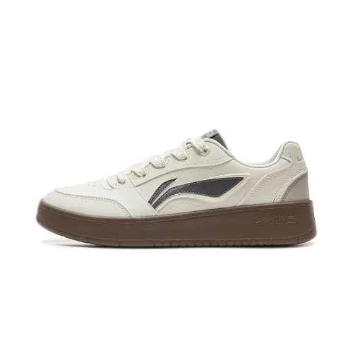 Li Ning Sycee V3 Low top Skateboard Shoes Men's Ecru
