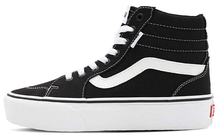 Vans Filmore Hi High top Skateboard Shoes Women's Black