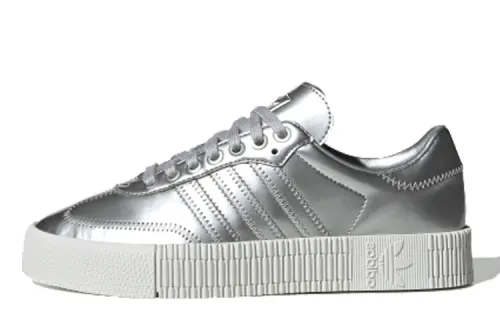 Adidas Sambarose Silver Metallic Women's