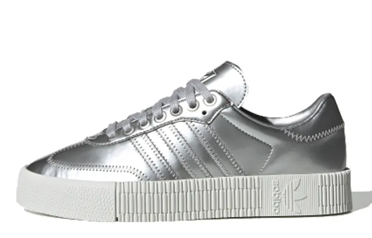 Adidas Sambarose Silver Metallic Women's