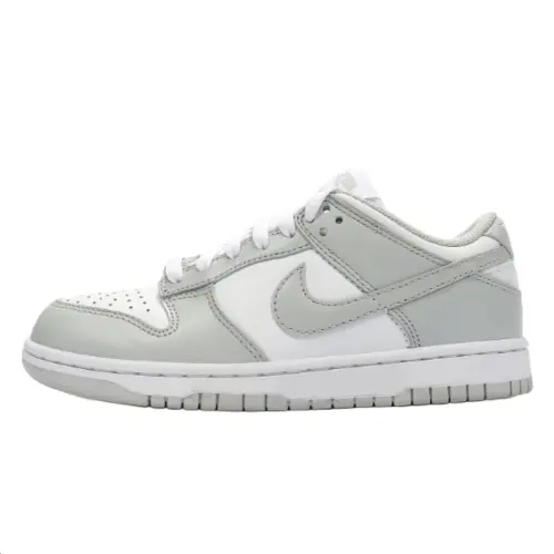 Nike Dunk Photon Dust Synthetic Leather Coverage Slip Resistant Low top Skateboard Shoes Women's Gray White